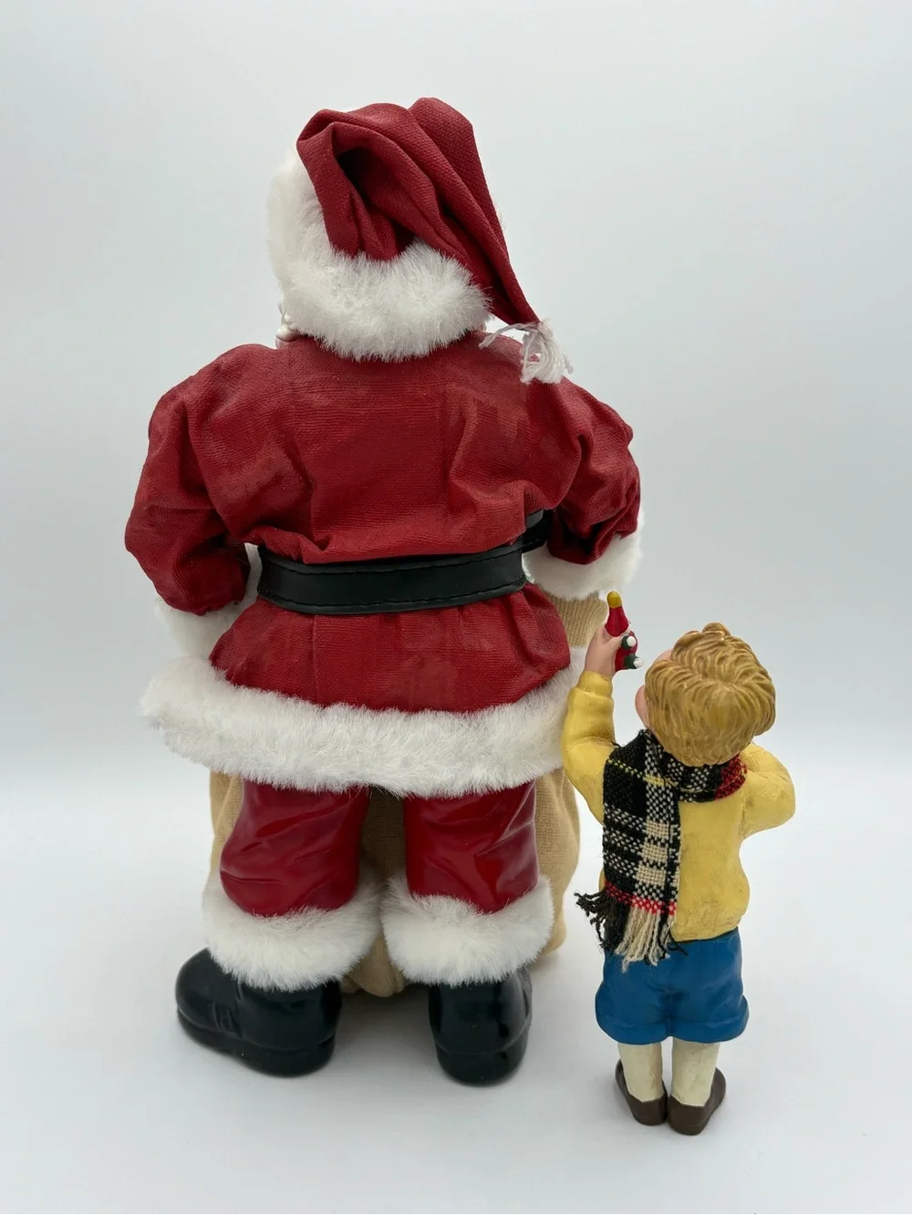 Possible Dreams Clothtiques Santa’s Grab Bag 713158 Box Tag Child 1997